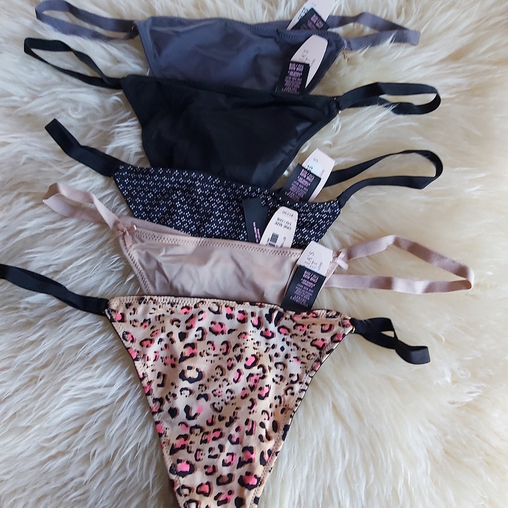 NWT Victoria's Secret G-string panties (5 panties)